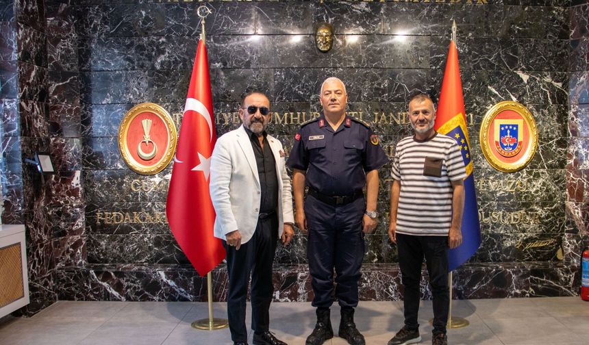 Nevşehirli İş İnsanı Yaşar Eroğlu’ndan Jandarma Komutanı Çelik’e Ziyaret