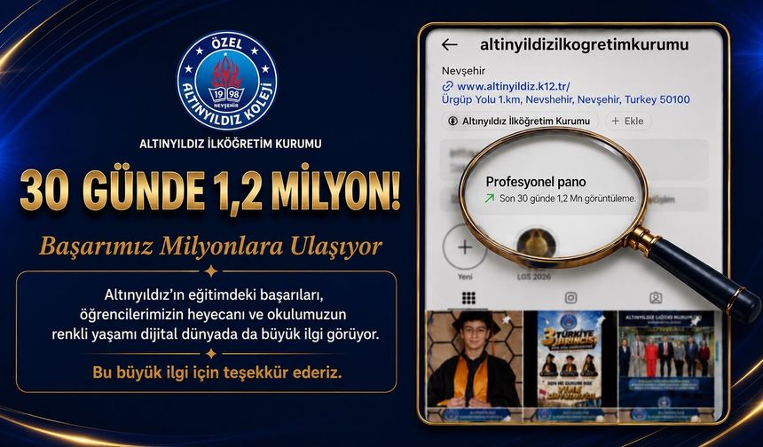 Altınyıldız’ın Başarıları Milyonlara Ulaşıyor!