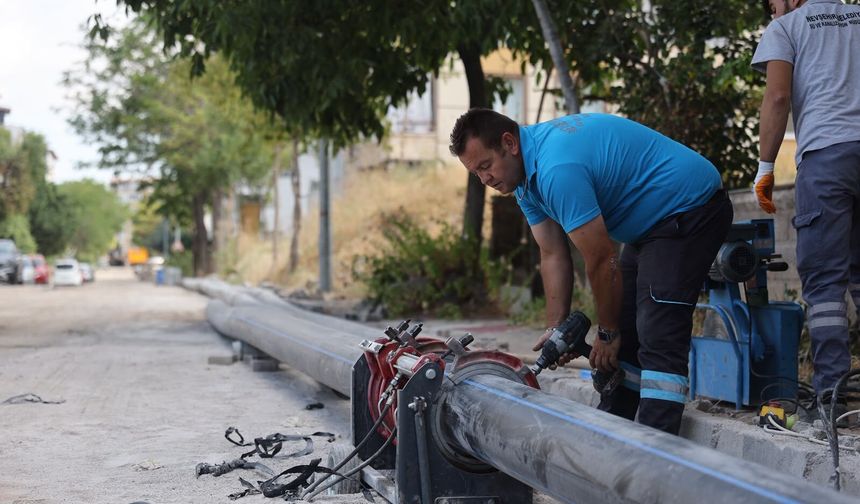 Nevşehir’de Altyapı Baştan Aşağı Yenileniyor