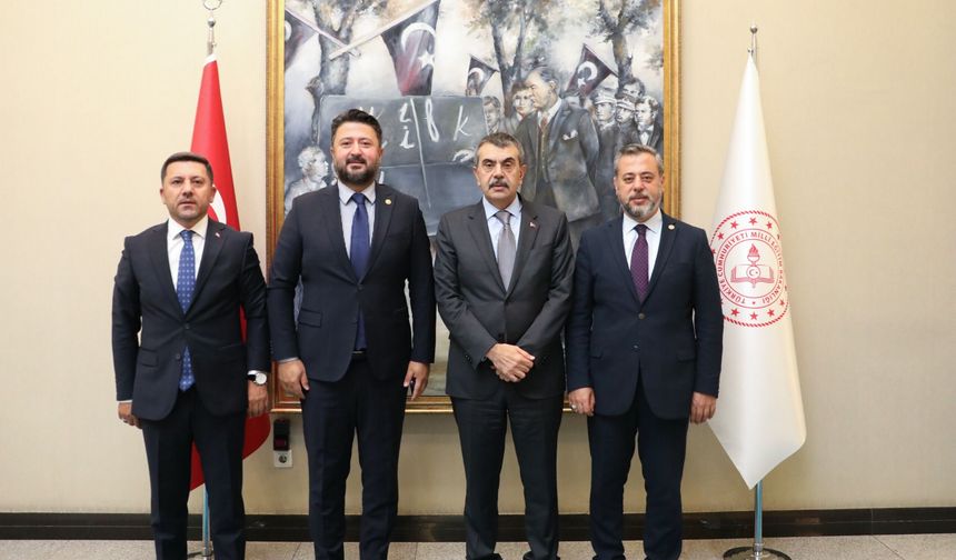 Nevşehir Heyeti Bakan Tekin’i Ziyaret Etti