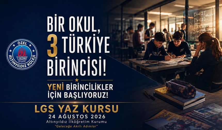 Altınyıldız’da Hedef Yeni Türkiye Birincilikleri