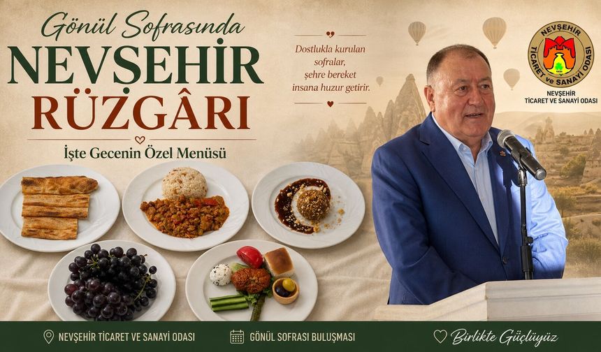 Gurbetten Gelen Nevşehirlilere Memleket Sofrası