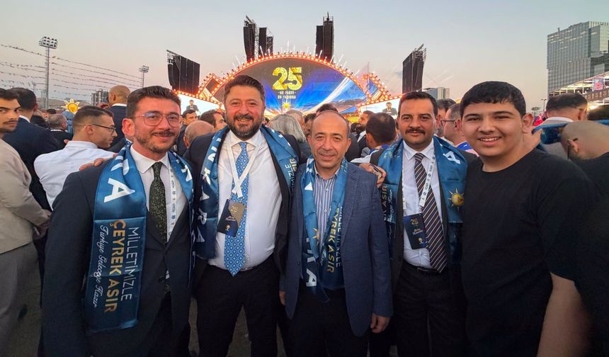 AK Parti’nin 25. Yıl Mitinginde Nevşehir Rüzgârı
