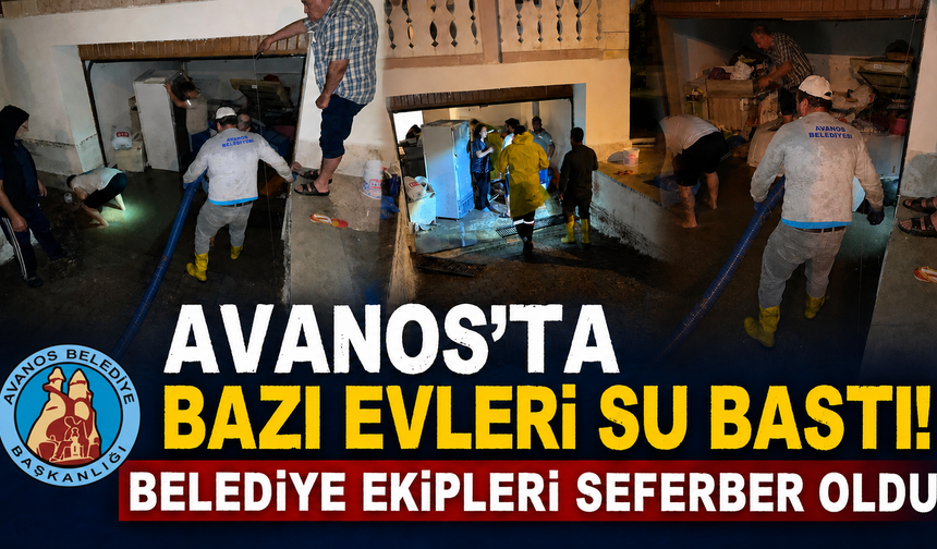 Avanos’ta Aşırı Yağış Sonrası Seferberlik