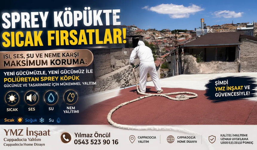 Cappadocia Yalıtım Yazın Serinlik, Kışın Sıcaklık