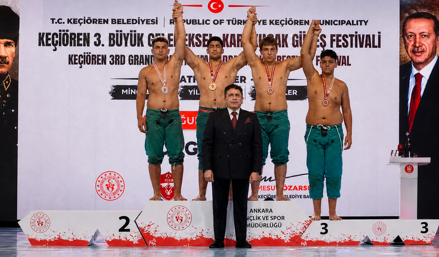 Nevşehir’in Genç Pehlivanı Tarih Yazdı