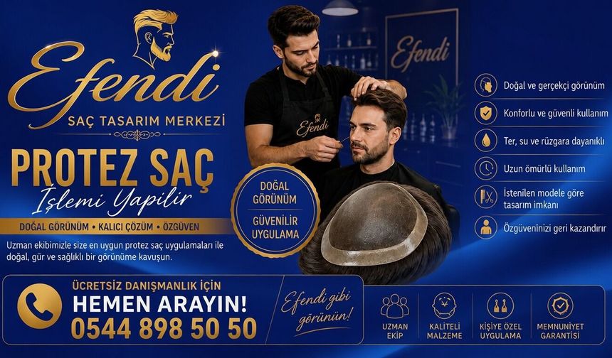 Protez Saç ile Yeniden Güven, Yeniden Siz!