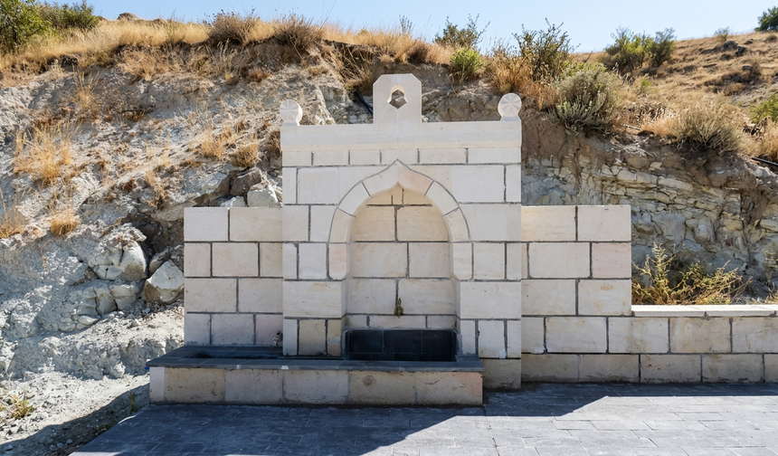 Göreme-Nevşehir Yolundaki Atıl Çeşme Yeniden Hayat Buldu