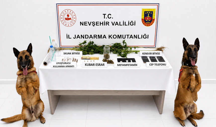 Nevşehir’de Uyuşturucu Operasyonu