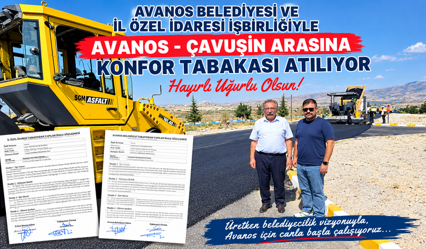 Avanos-Çavuşin Yoluna 10 Milyon TL’lik Yatırım