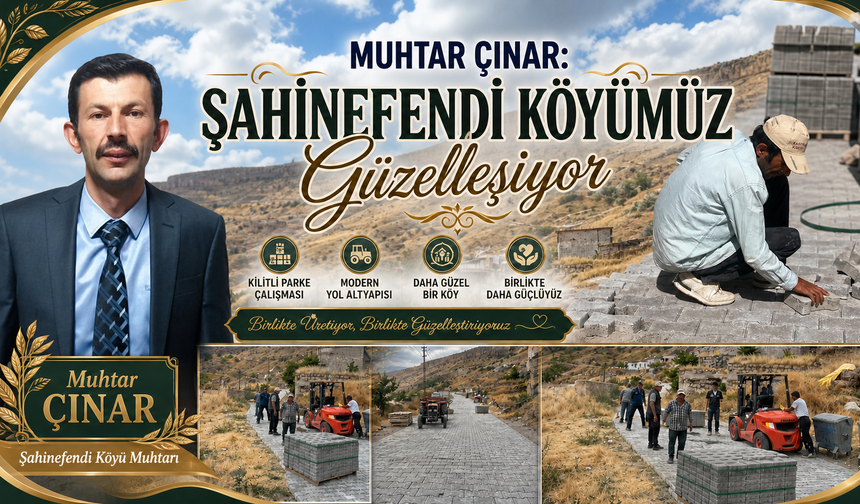 Ürgüp Şahinefendi’de Köy Yolları Yenileniyor