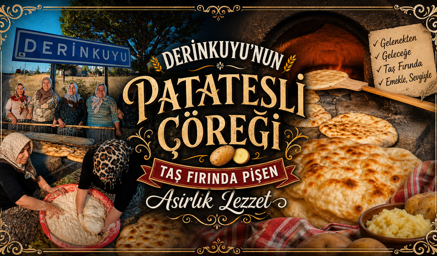 Bu Lezzetin Adresi Derinkuyu: Patatesli Çörek