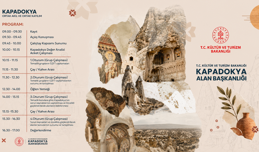 Kapadokya ortak akıl ve ortak katılım çalıştayı