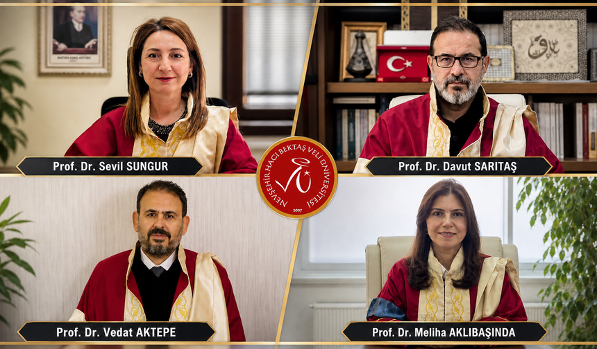 NEVÜ’de 3 Fakülteye 4 Profesör Atandı