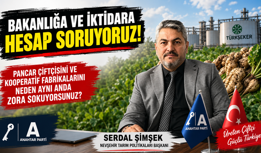 “Pancar Tarlada, Şeker Fabrikada Ayakta Kalır