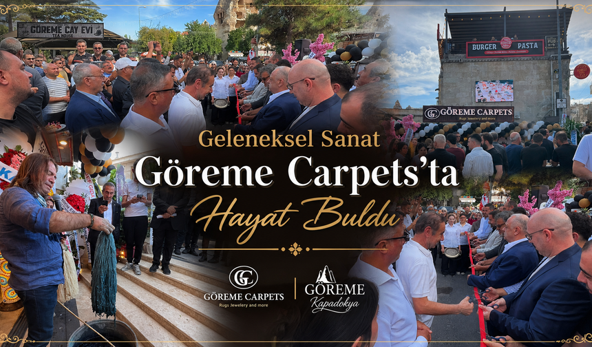 Geleneksel Sanat Göreme Carpets’ta hayat buldu
