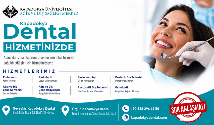 Diş Sağlığında Uzman Kadro: Kapadokya Dental