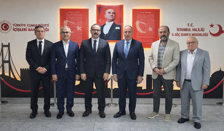 NEVBİAD'dan Çölyen'e hemşehri ziyareti