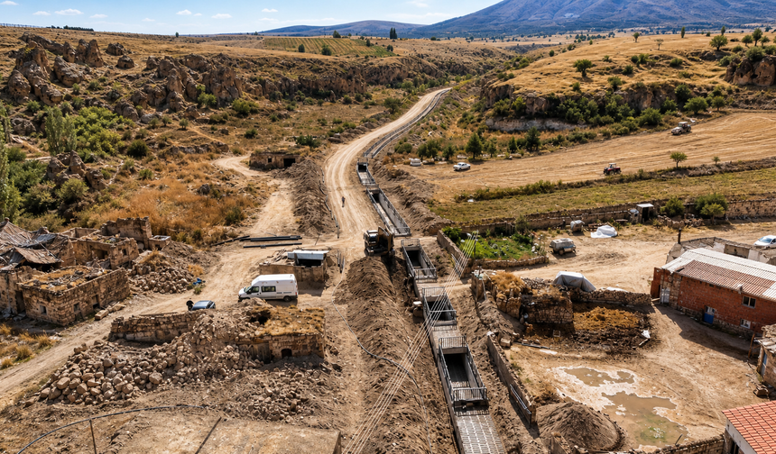 Nevşehir İl Özel İdaresi’nden Altyapı Atağı