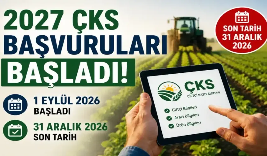 Nevşehir’de 2027 ÇKS Başvuruları Başladı! Son Başvuru 31 Aralık