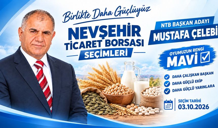 Çelebi: “Kararlı Vizyon, Güçlü Projeler”
