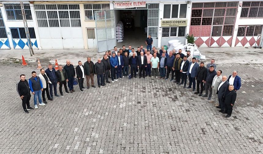 Öbekli Zahire Pazarında Gövde Gösterisi Yaptı