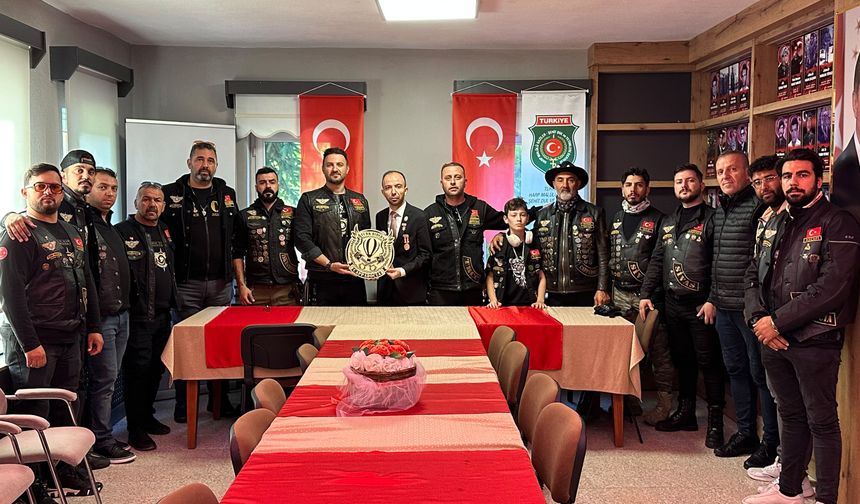 Turk Riders Cappadocia’dan Gazilere Vefa Sürüşü