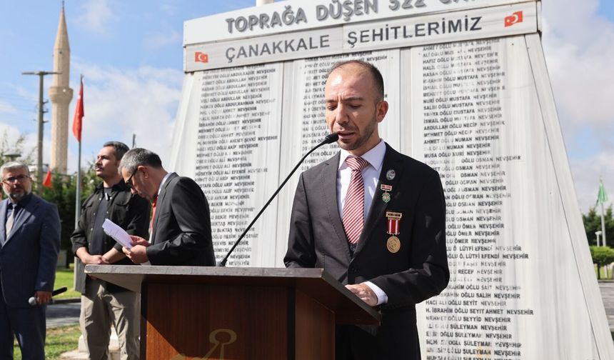 Nevşehir’de Gazilere Minnet, Şehitlere Dua