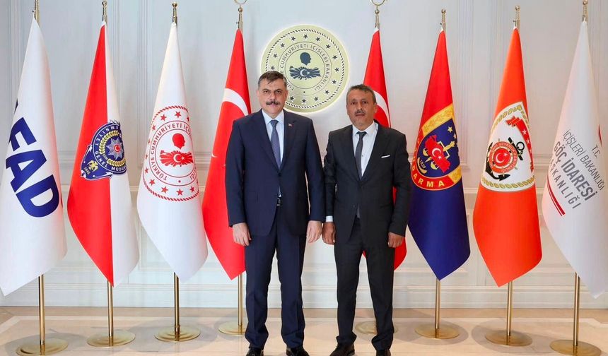 Derinkuyu’dan İçişleri Bakanı Çiftçi’ye vefa