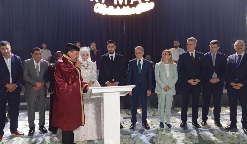 Başkan Selvi’nin Oğlu Dünya Evine Girdi