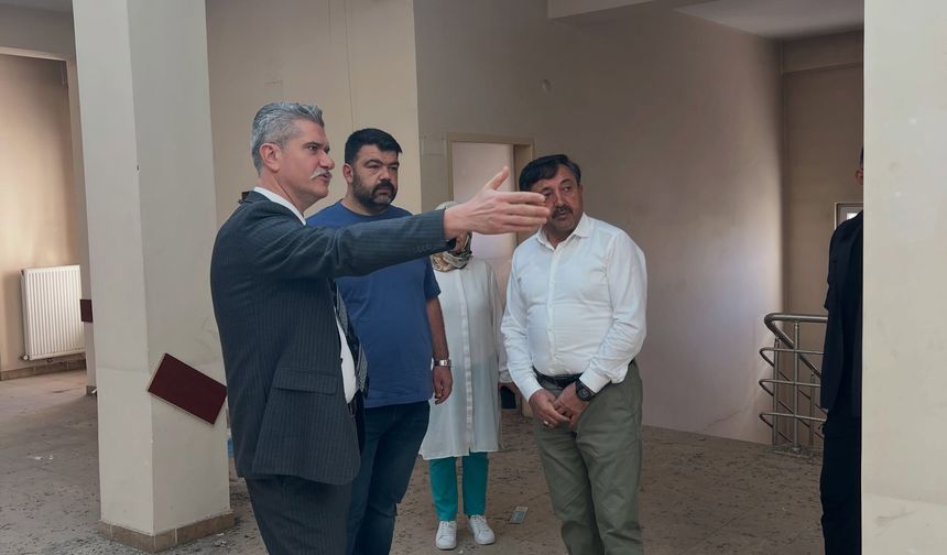 Acıgöl Yeni Adliye Binasında Çalışmalar Sürüyor