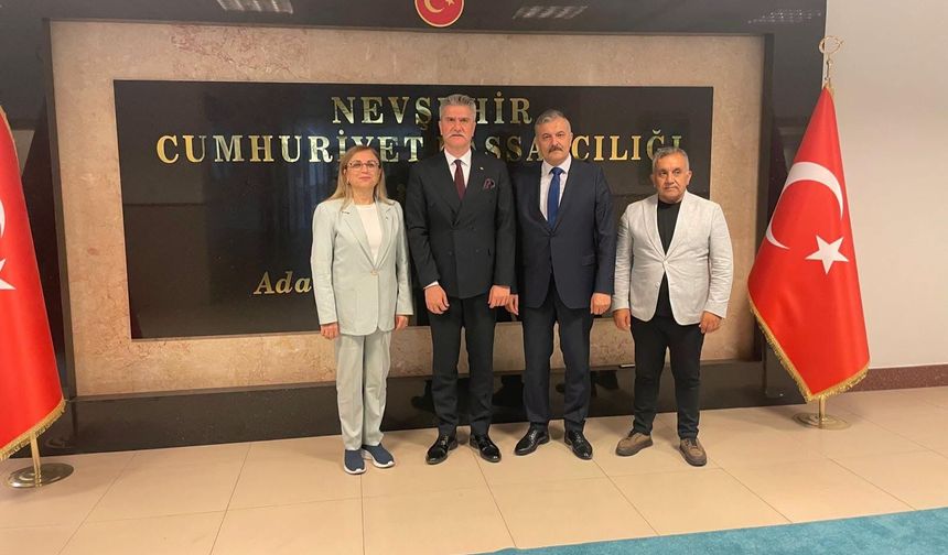 Kılıç’tan Başsavcı Çalış ve Komisyon Başkanı Tabak’a Ziyaret