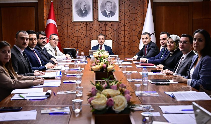 Nevşehir’in sosyal yardım performansı görüşüldü