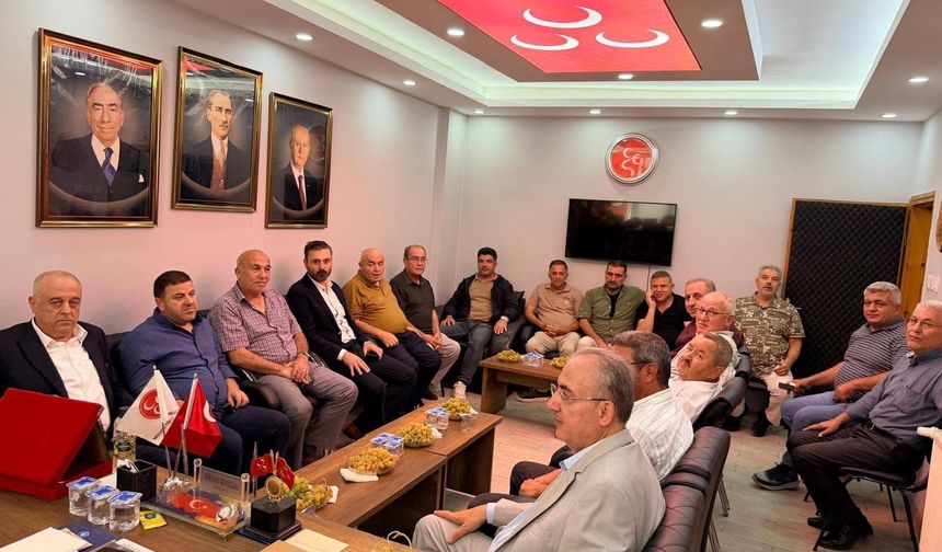 NTSO Başkan Adayı Öbekli’den MHP’ye Hayırlı Olsun Ziyareti