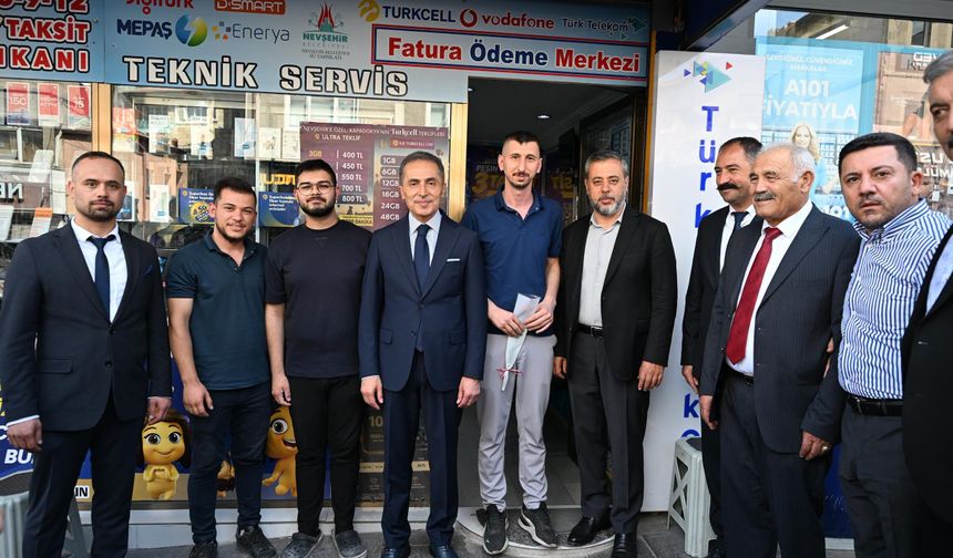 Vali Kök’ten Ahilik Haftası Esnaf Ziyareti