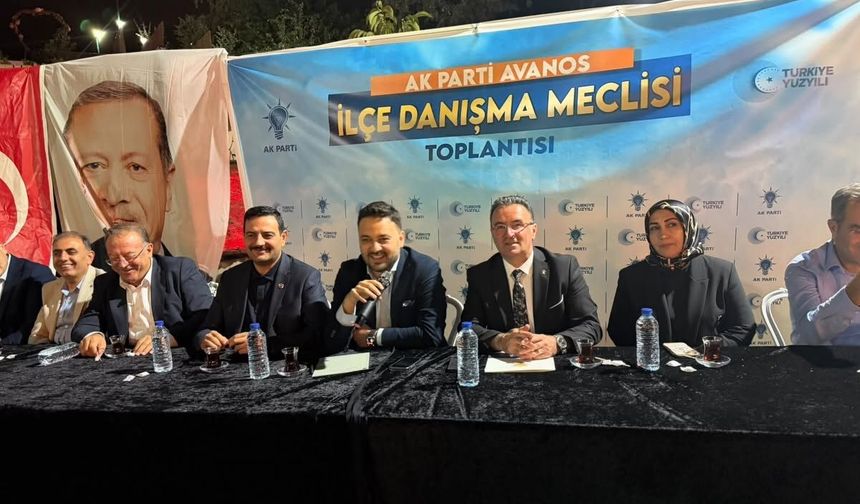 AK Parti Avanos Teşkilatı Danışma Meclisi’nde Buluştu