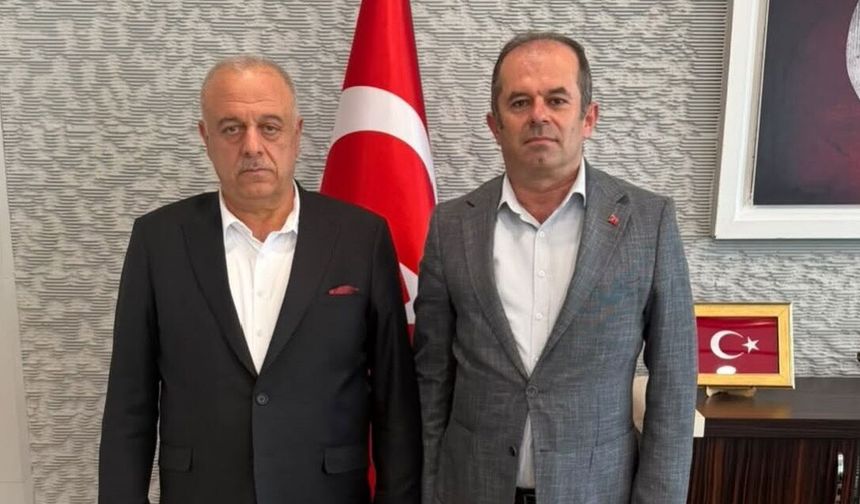 NTSO Başkan adayı Öbekli’den Başkan Çamcı’ya Ziyaret
