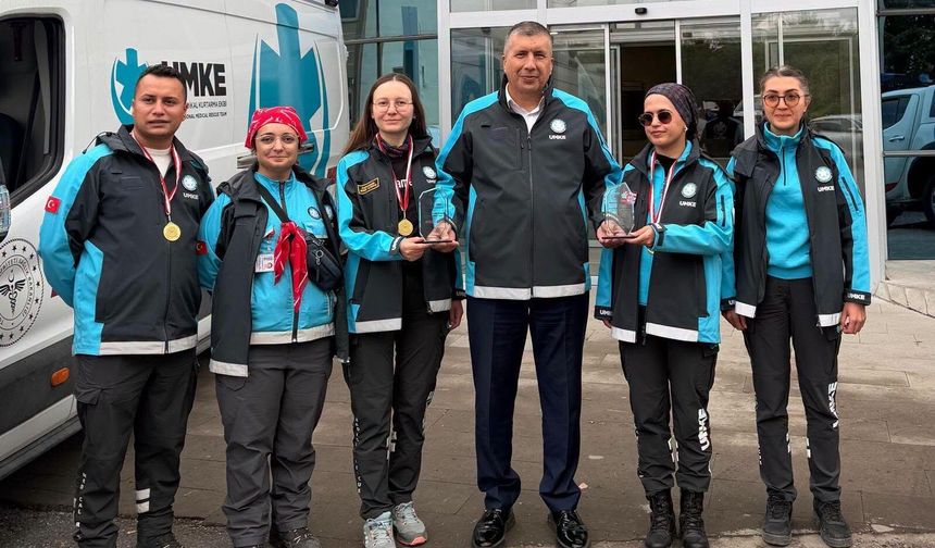 Nevşehir UMKE'den başarılı tatbikat performansı