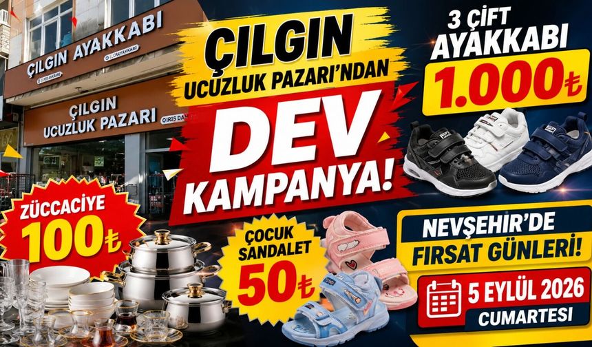Nevşehir’de Okul Alışverişinde Çılgın Fırsatlar!