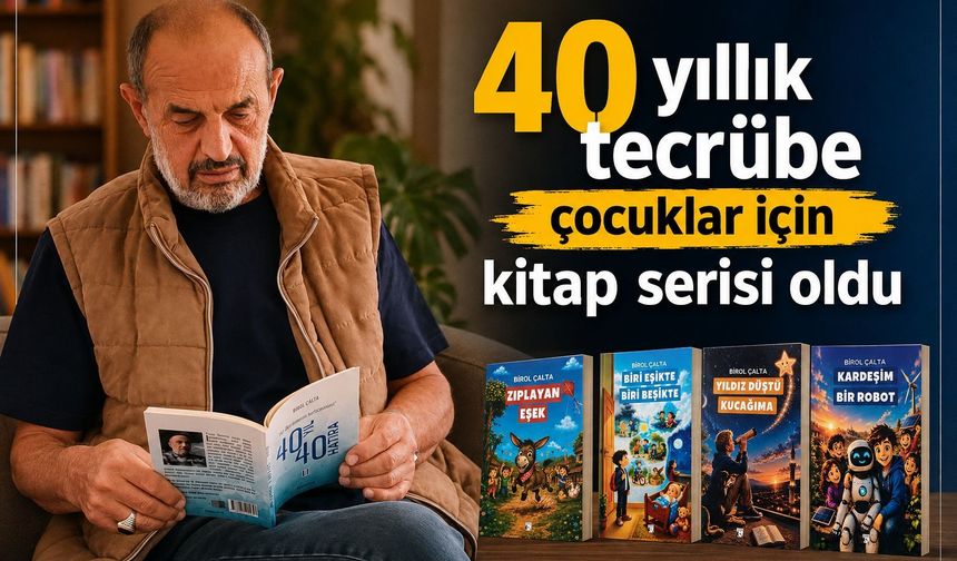 Nevşehirli Emekli Öğretmen Birol Çalta’dan Çocuklara Dört Yeni Kitap