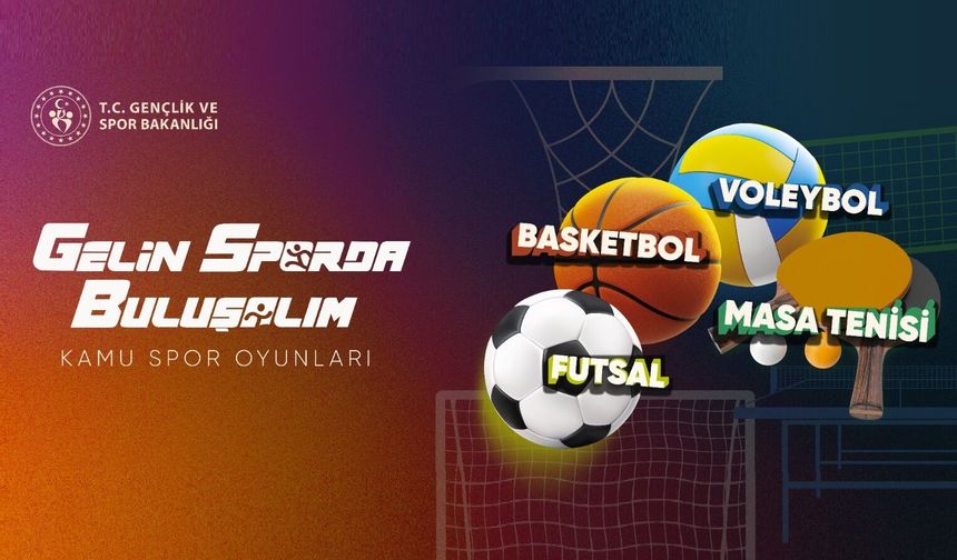 Nevşehir’de Kamu Spor Oyunları Heyecanı Başlıyor