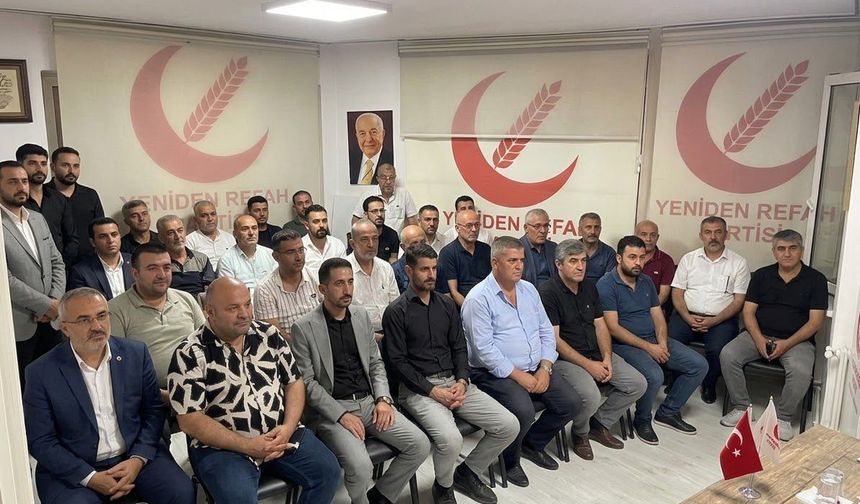 Yeniden Refah Partisi Nevşehir Teşkilatı İl Divan Toplantısını Gerçekleştirdi