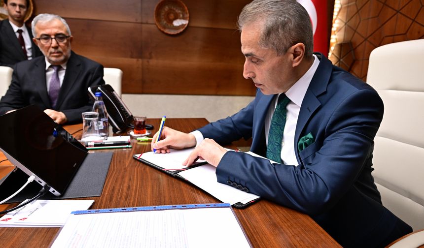 Genç yürüyüş bilgi yarışması protokolü imzalandı