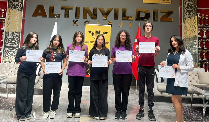 Altınyıldızlı Öğrencilerden eTwinning Başarısı