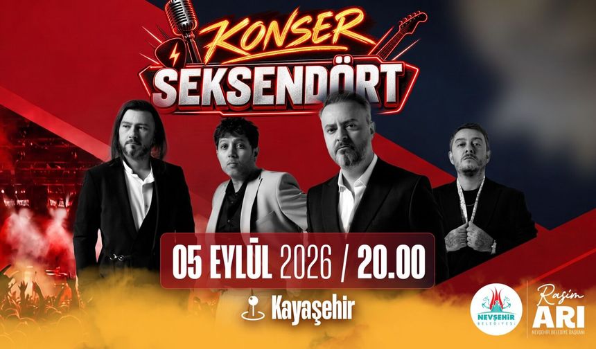 Nevşehir’de Seksendört Sahne Alacak