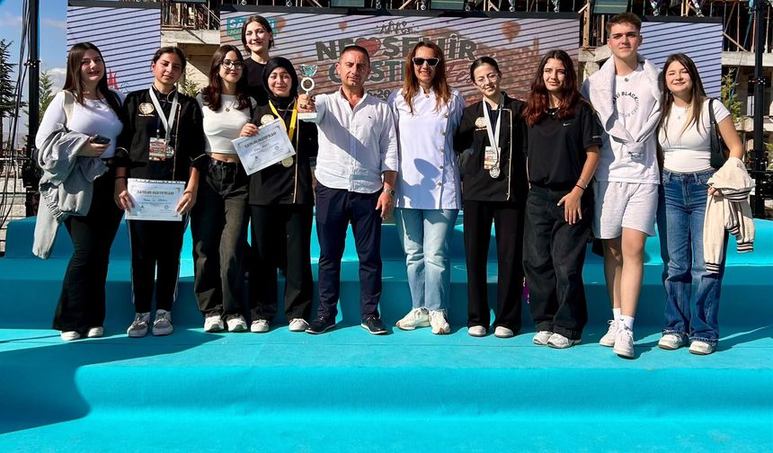 Kapadokya Turizm Lisesi Öğrencilerinden GastroFest’te Büyük Başarı