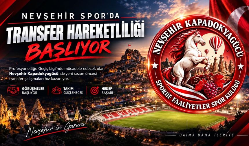 Nevşehir Kapadokyagücü’nde Transfer Hareketliliği Başlıyor