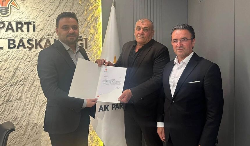 AK Parti Türkeli Belde Başkanlığı’nda Görev Değişimi