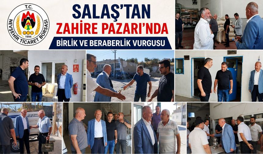 Nevşehir Zahire Pazarı’nda Salaş Rüzgârı...