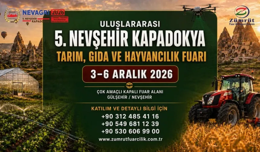 Nevşehir’de Tarımın Kalbi Gülşehir’de Atacak!
